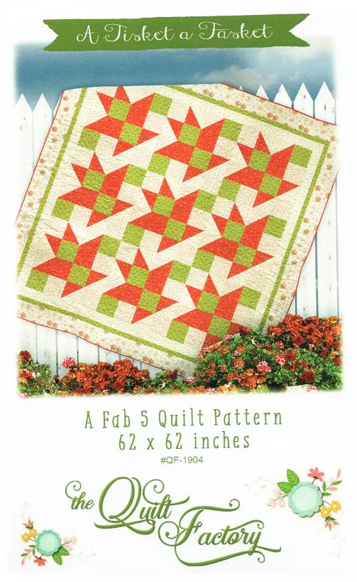 A TISKET A TASKET - Quilt Pattern QF-1904 By The Quilt Factory