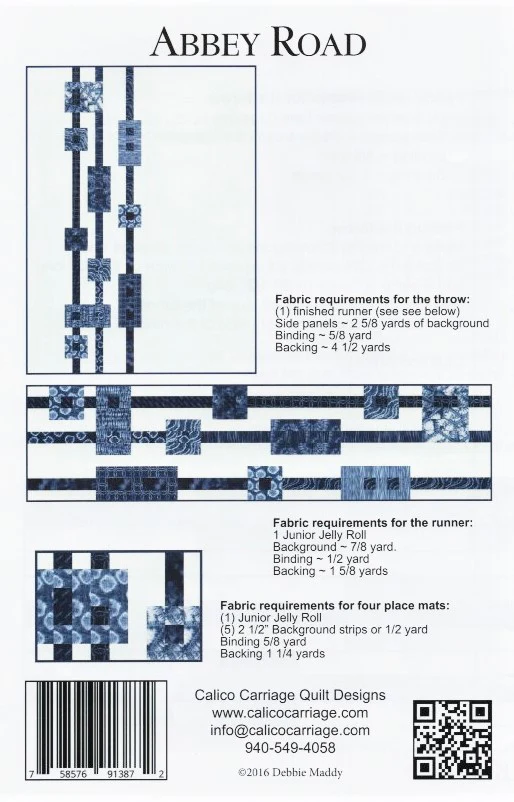 ABBEY ROAD - Calico Carriage Quilt Designs Pattern CCQD160 DIGITAL DOWNLOAD - Image 2