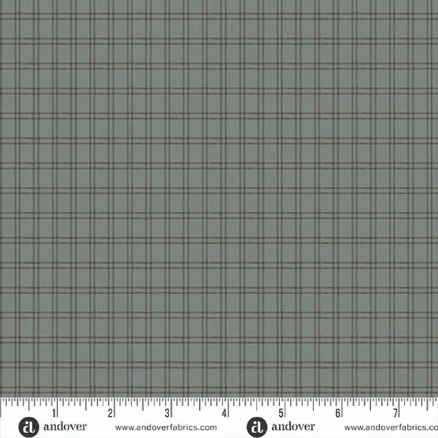 Andover Jamestown 1670 B Indigo Tartan By The Yard