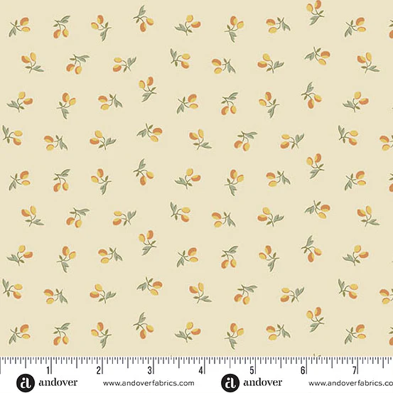 Andover Laundry Line 10096 Y Cream Peachy By The Yard