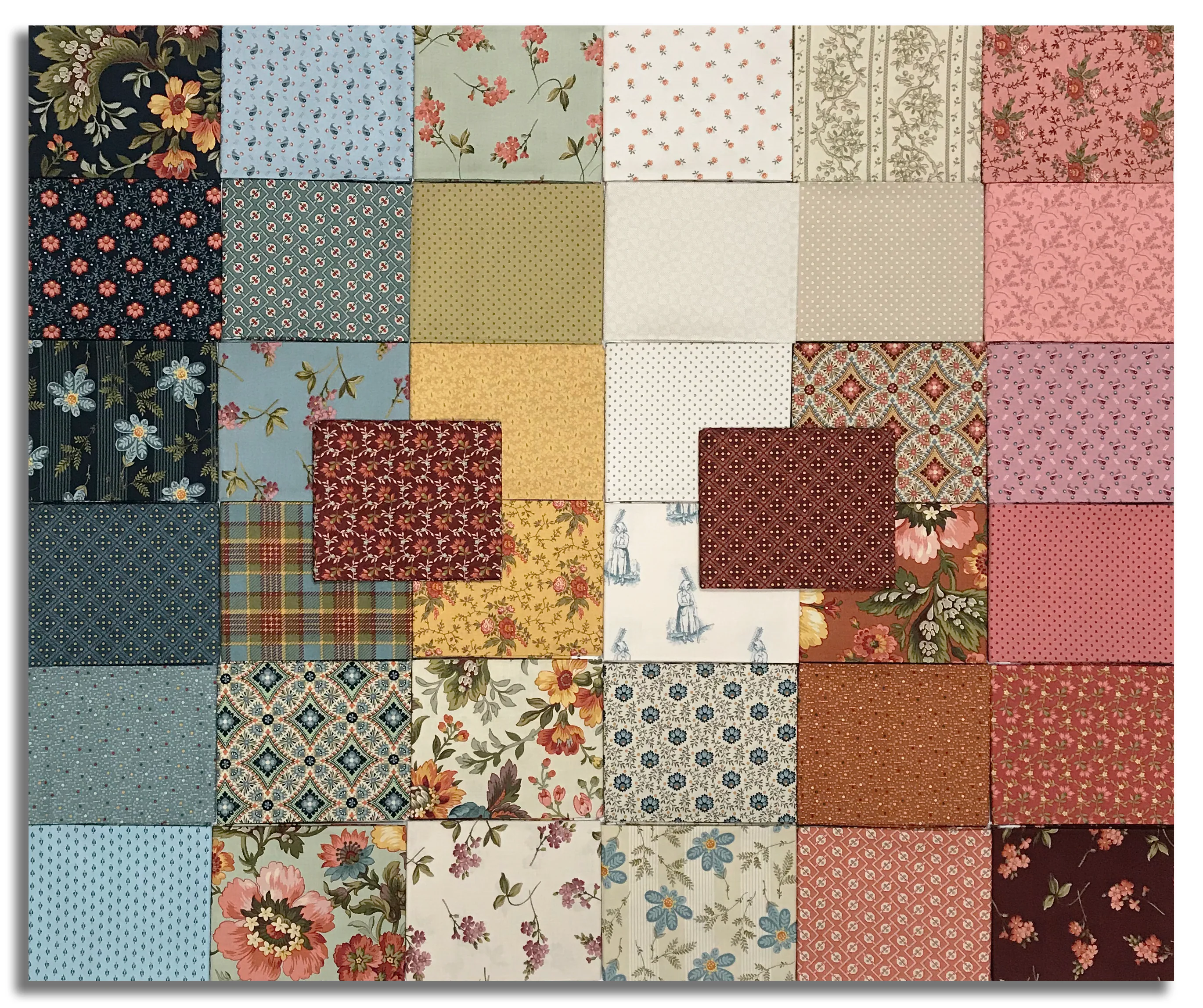 Andover Pre-Cut 38 Piece Fat Quarter Bundle - Farmer's Daughter - Image 2