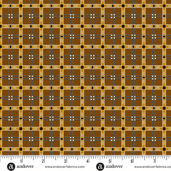 Andover Spice Market 6020 N Clove Tartan By The Yard