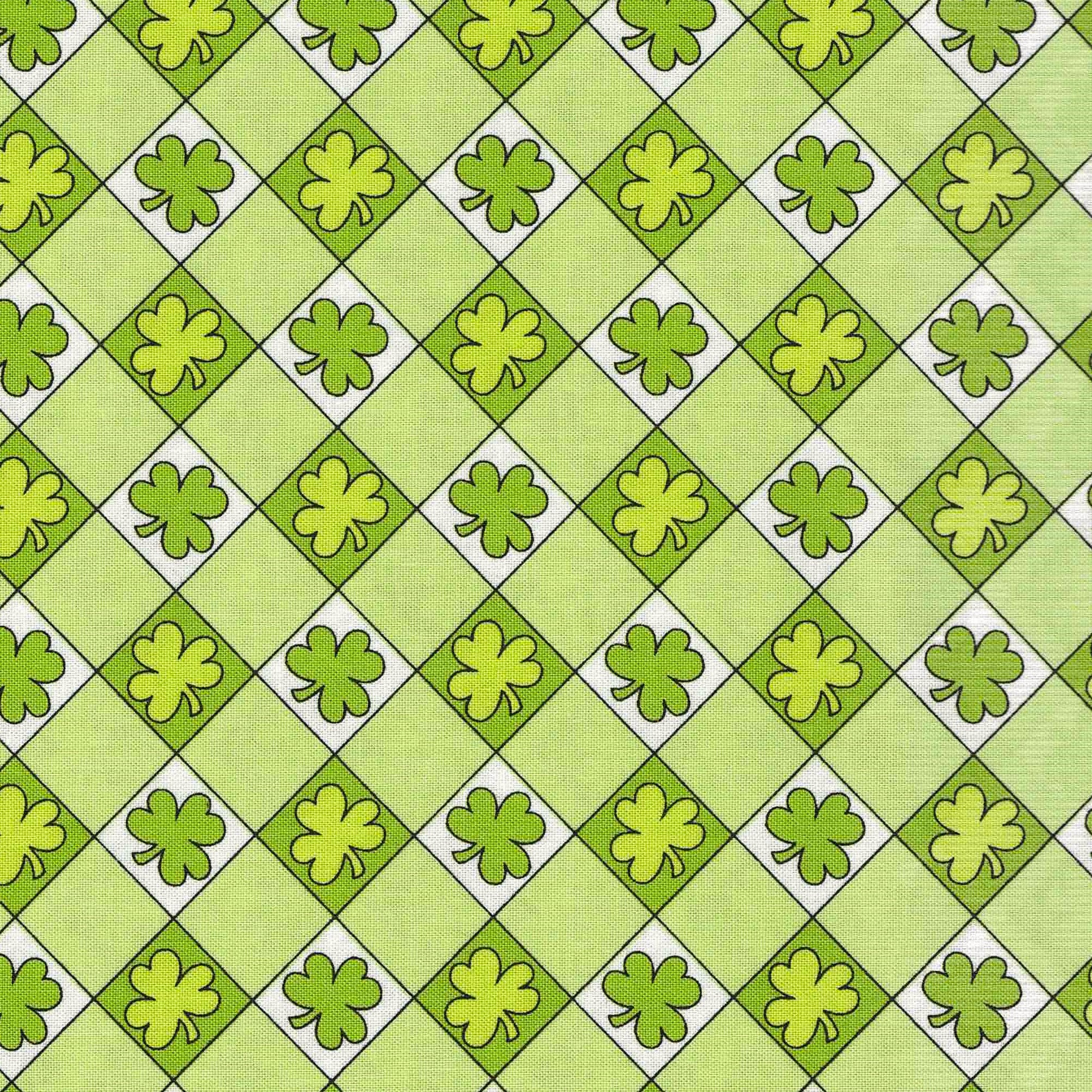 Andover Three's A Charm 478 L White Tartan By The Yard