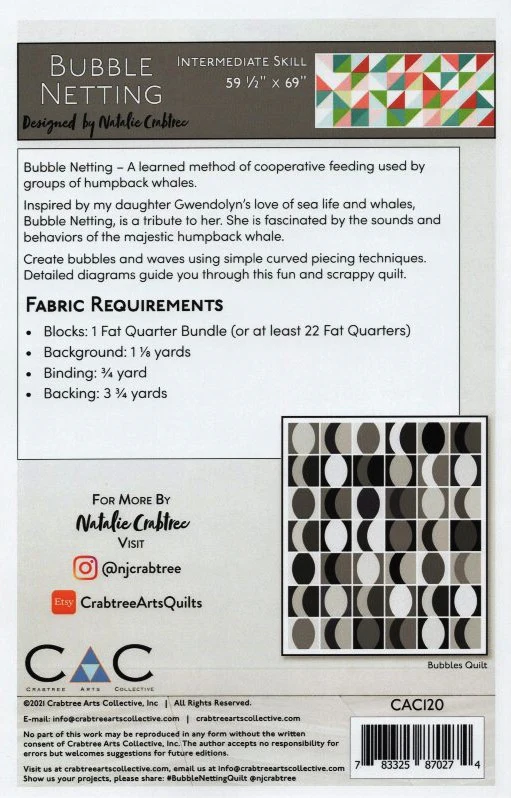 BUBBLE NETTING - Crabtree Arts Collective CAC120 - Image 2