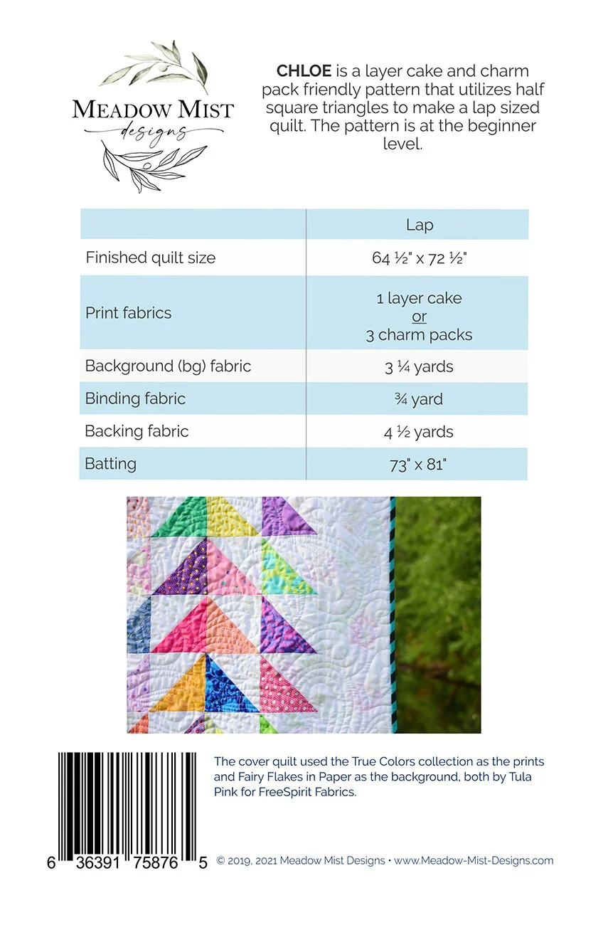 CHLOE - Meadow Mist Designs #1068 - Image 2