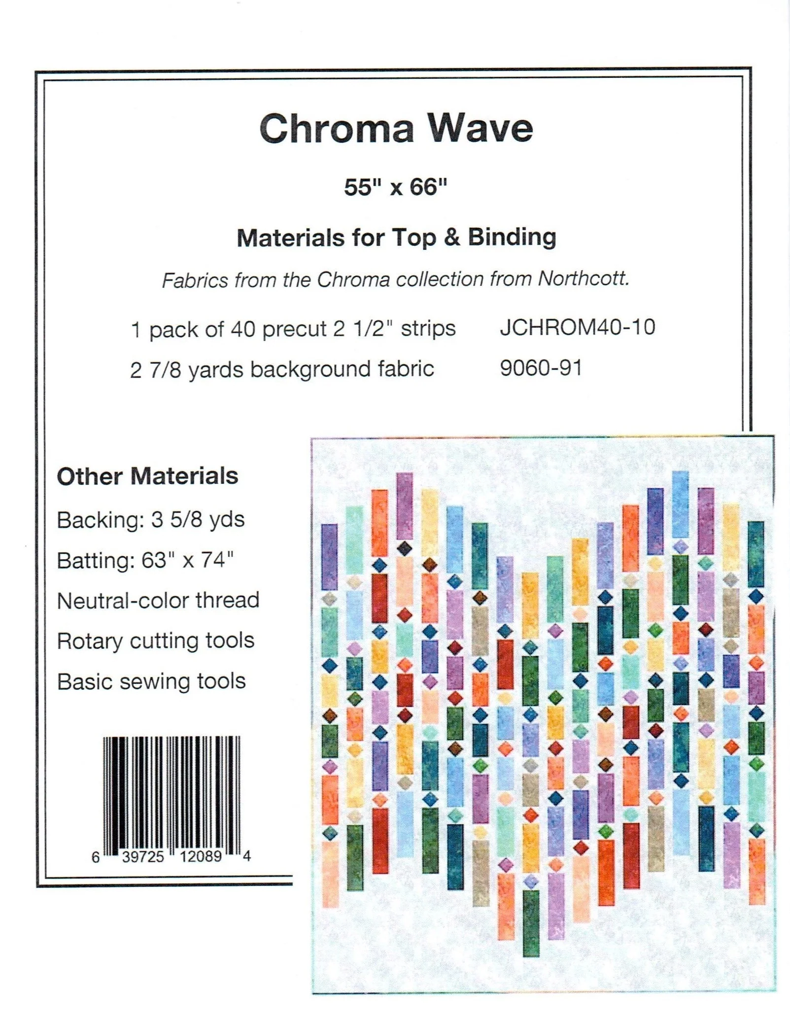 CHROMA WAVE - Pine Tree Country Quilts Pattern - Image 2