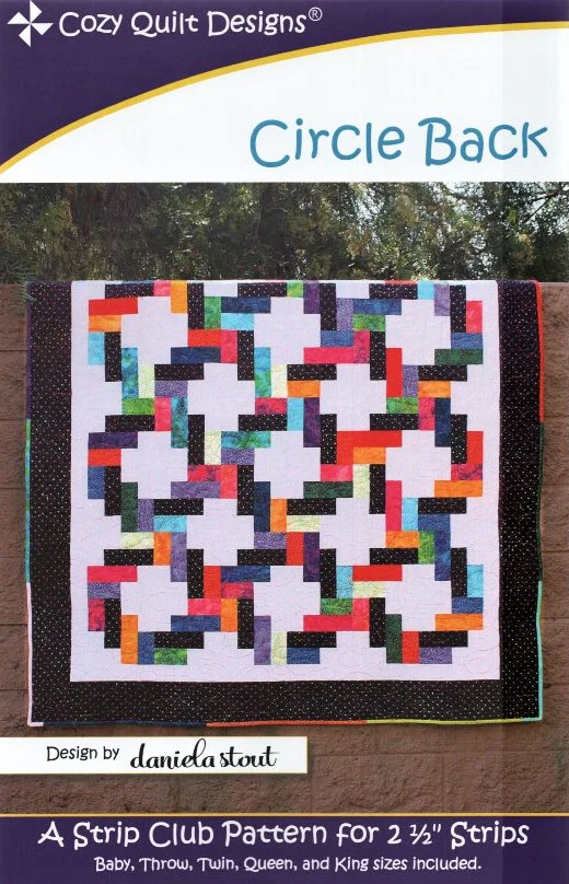 CIRCLE BACK - Cozy Quilt Designs Pattern DIGITAL DOWNLOAD