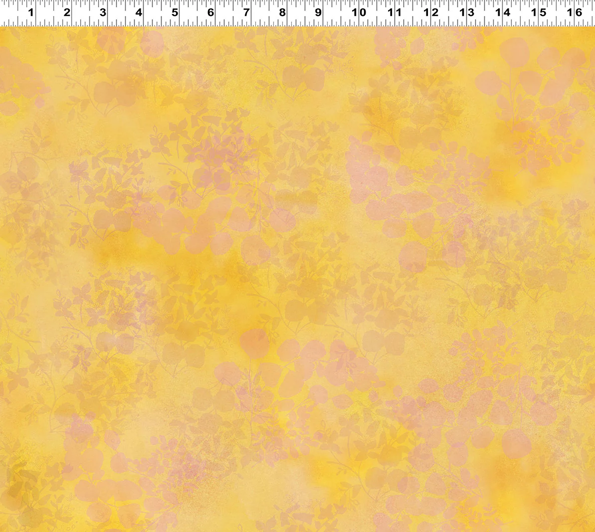 Clothworks Fleur De Rose Y4770 35 Light Orange Leaves By The Yard
