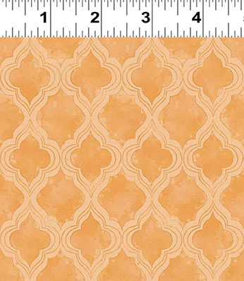 Clothworks Hummingbird Days Y4731 36 Orange Damask By The Yard