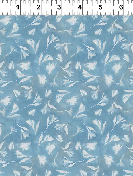 Clothworks Naturescape Y4658 98 Sky Alstroemeria By The Yard