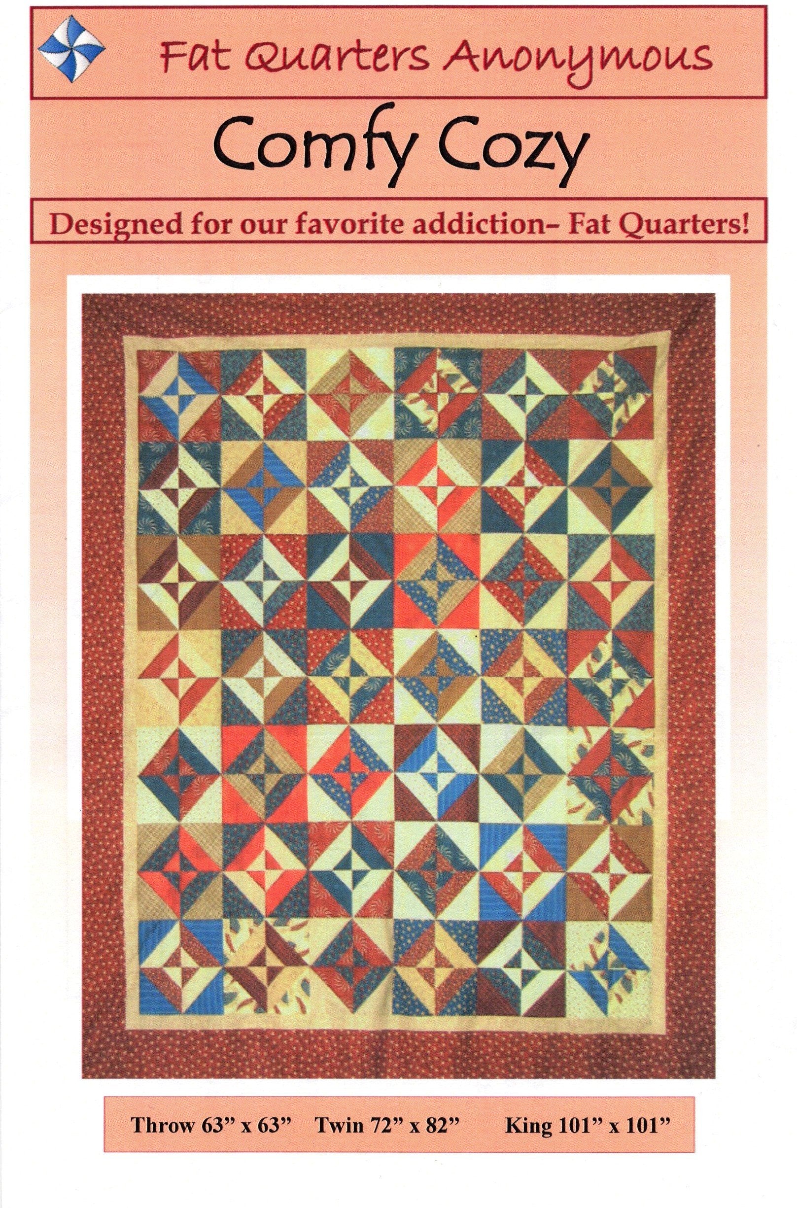 COMFY COZY - Cozy Quilt Designs Pattern DIGITAL DOWNLOAD