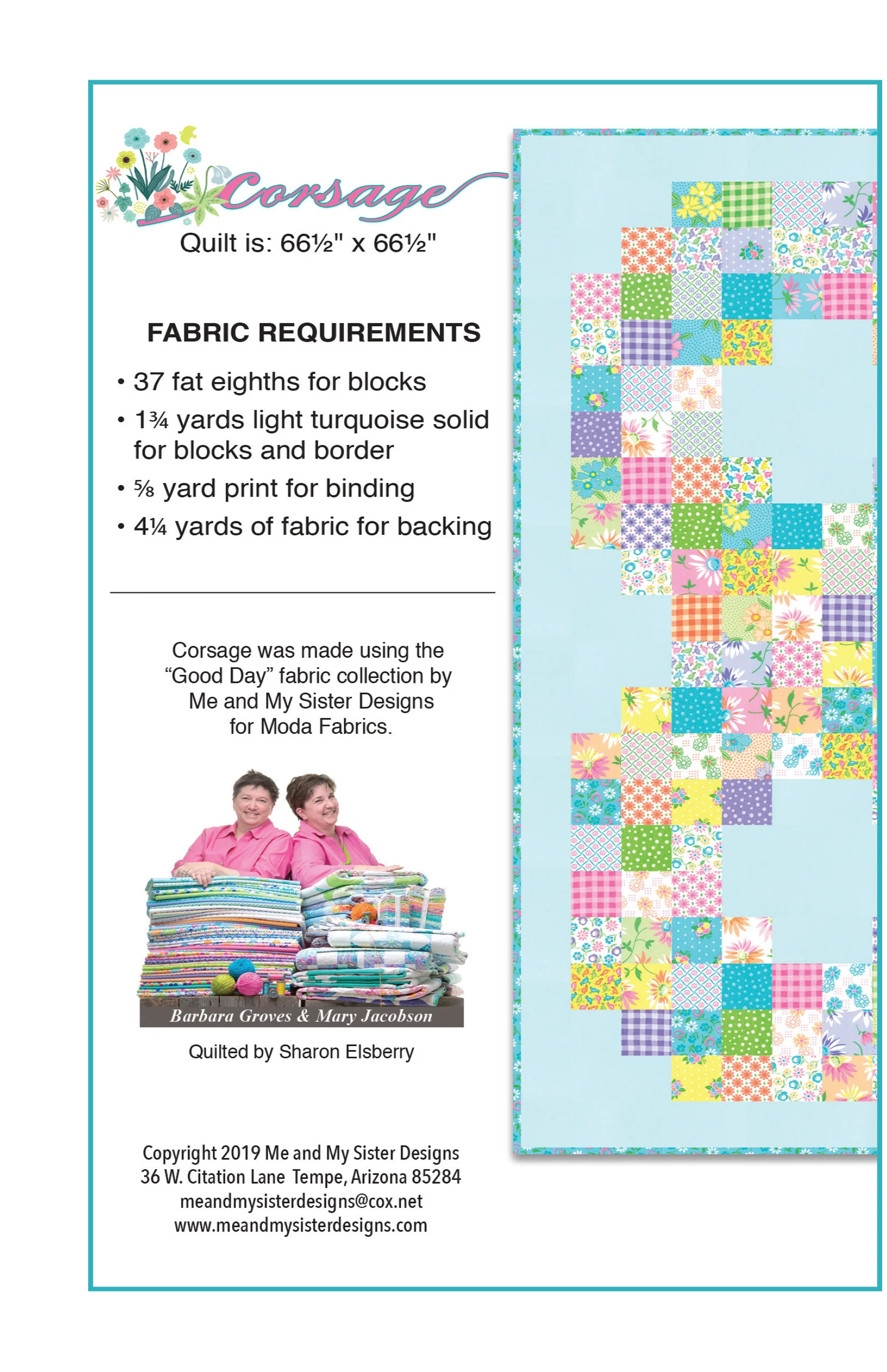 CORSAGE - Me & My Sister Designs Pattern DIGITAL DOWNLOAD - Image 2