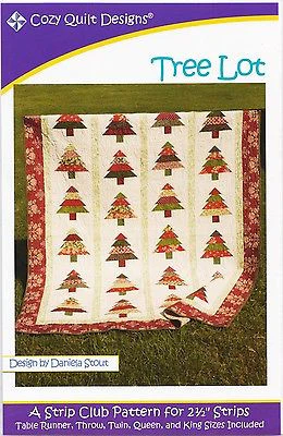TREE LOT - Cozy Quilt Designs Pattern