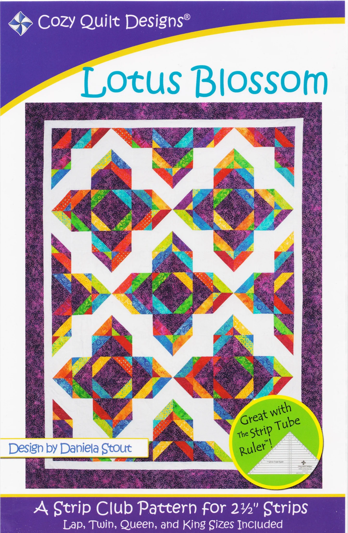 LOTUS BLOSSOM - Cozy Quilt Designs Pattern