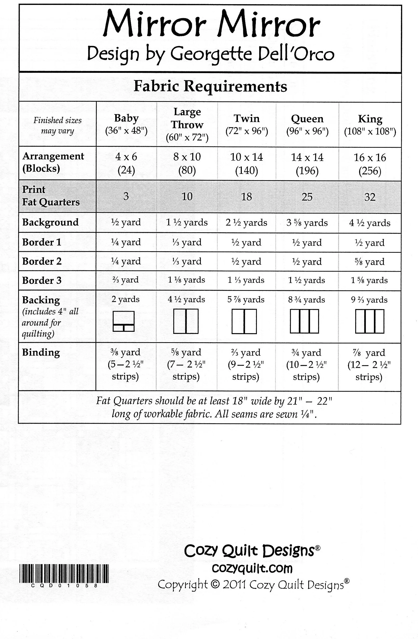 MIRROR MIRROR - Cozy Quilt Designs - Image 2