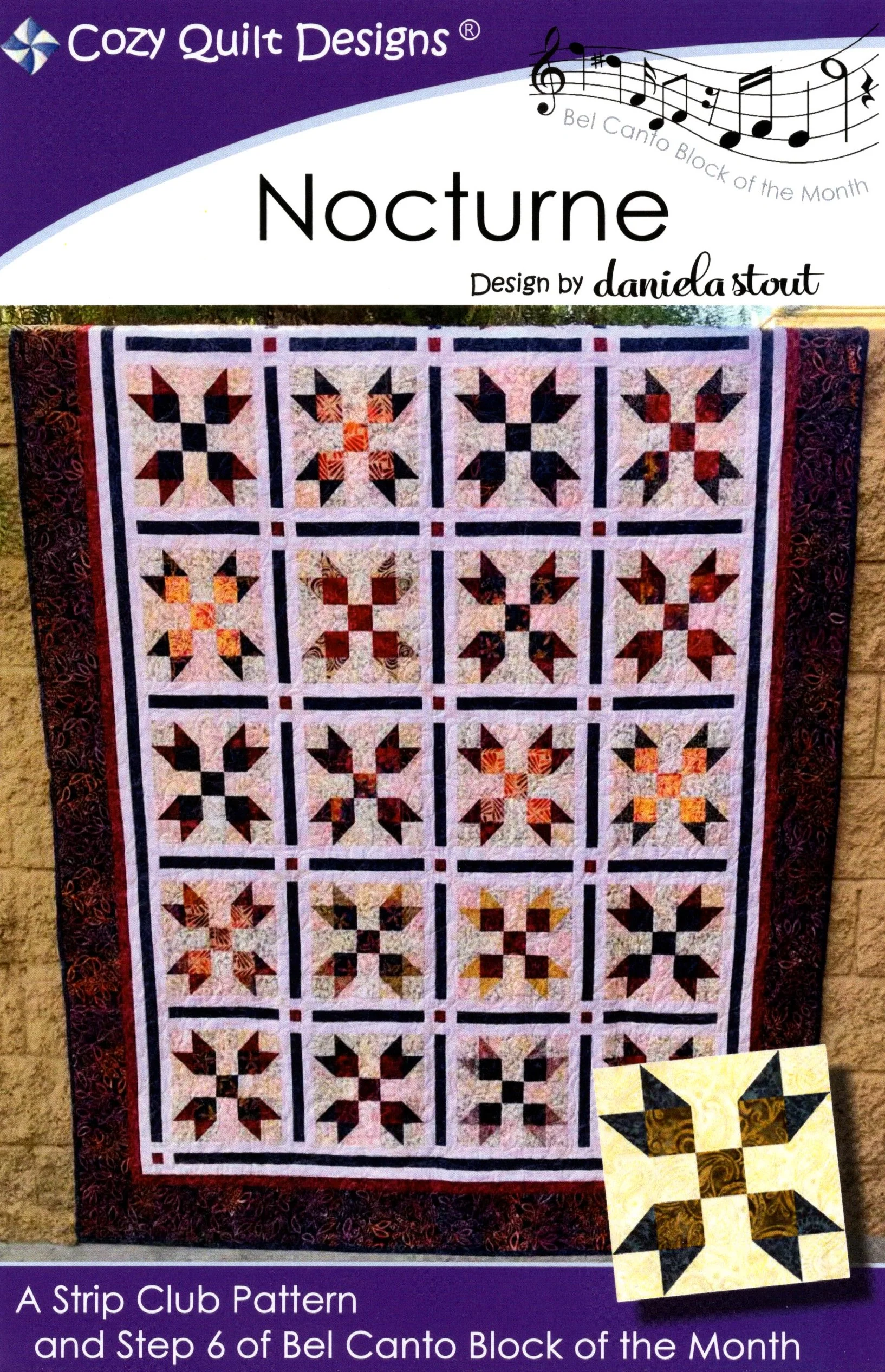 NOCTURNE - Cozy Quilt Designs Pattern