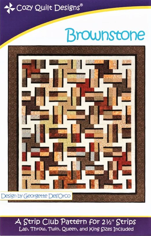 BROWNSTONE - Cozy Quilt Designs Pattern
