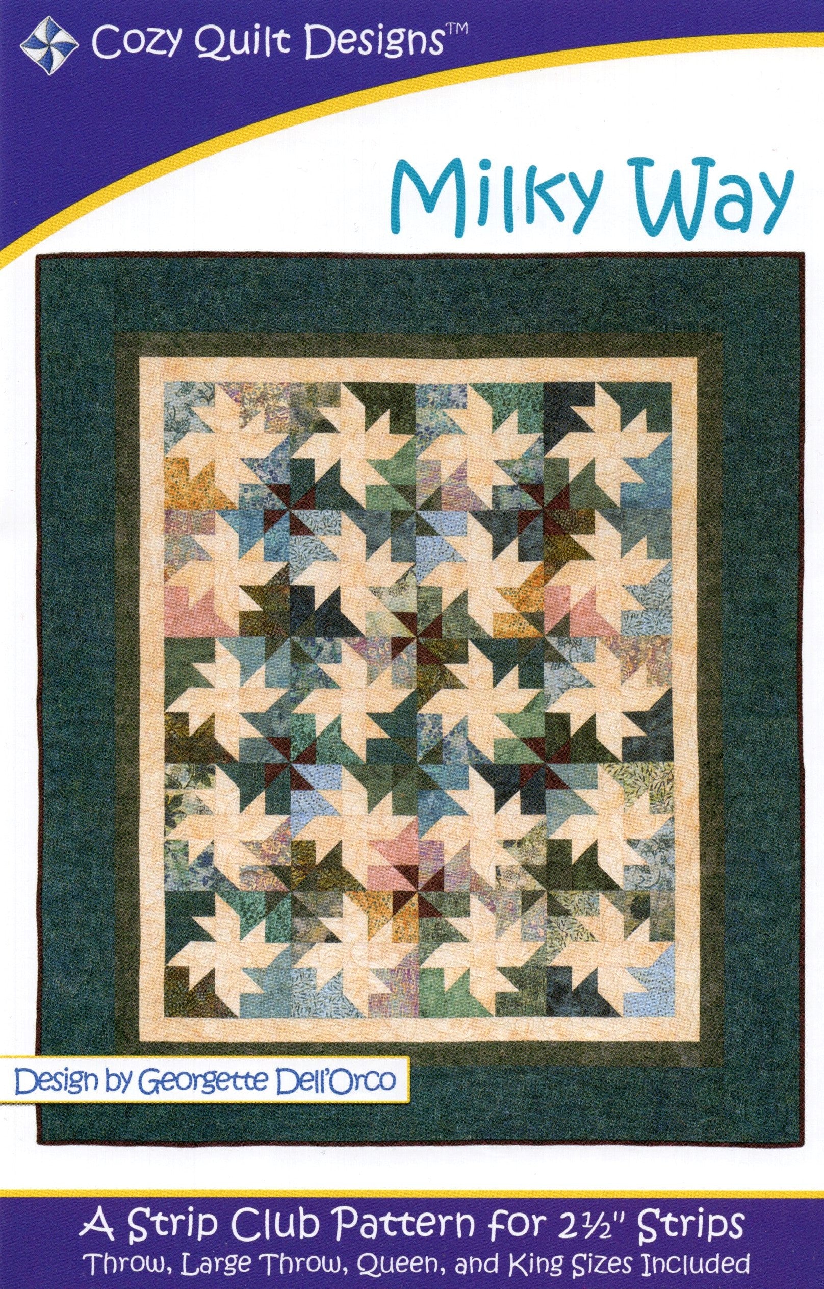 MILKY WAY - Cozy Quilt Designs Pattern