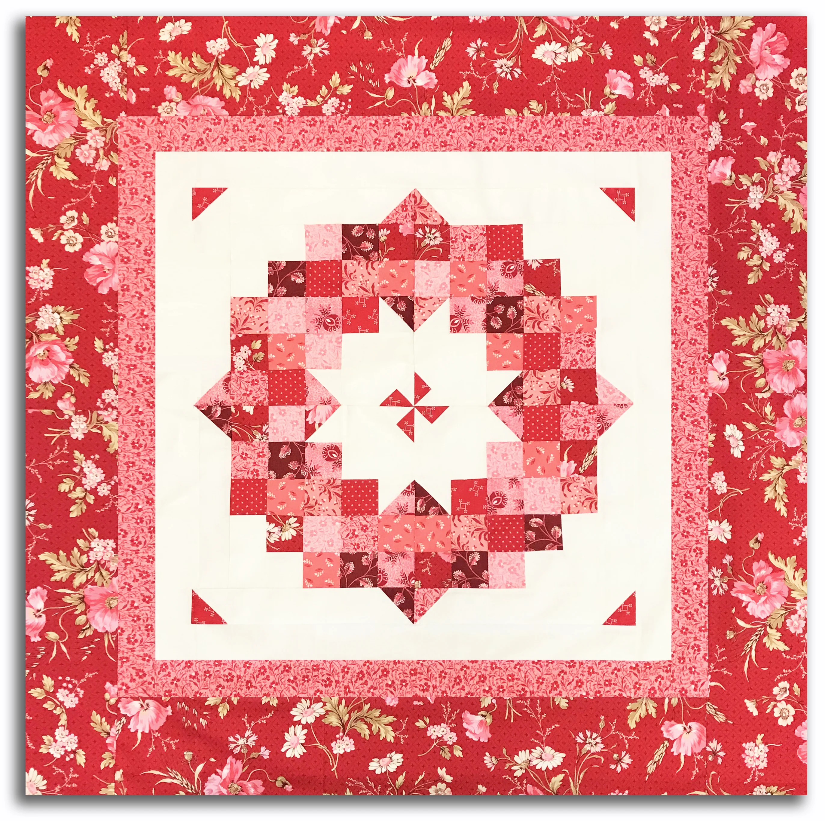 RING OF WREATHS - Cozy Quilt Designs Pattern - Image 3