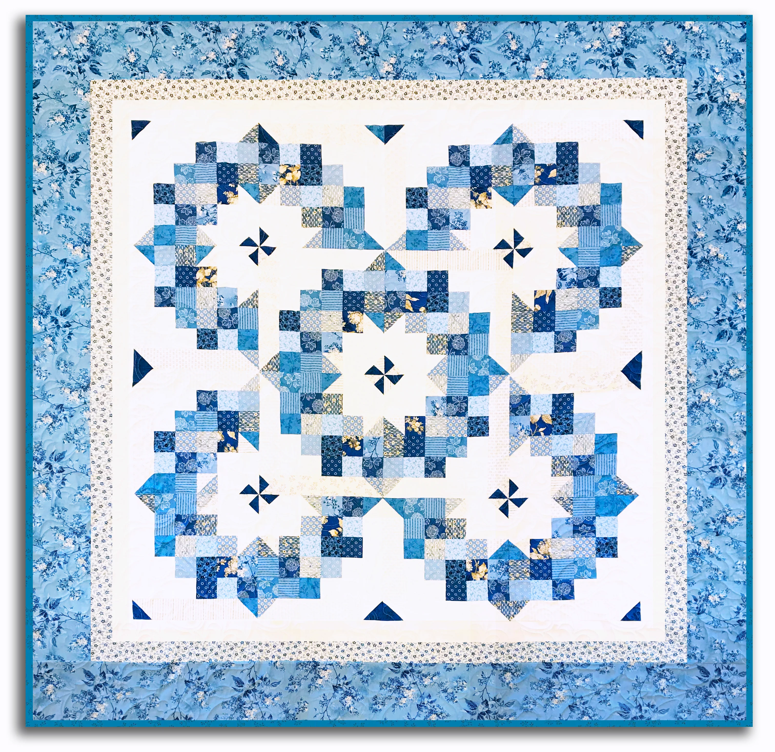 RING OF WREATHS - Cozy Quilt Designs Pattern - Image 4