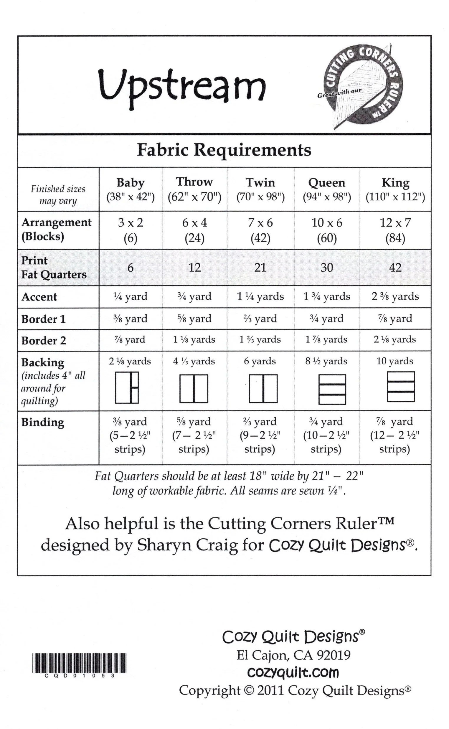 UPSTREAM - Cozy Quilt Designs Pattern - Image 2