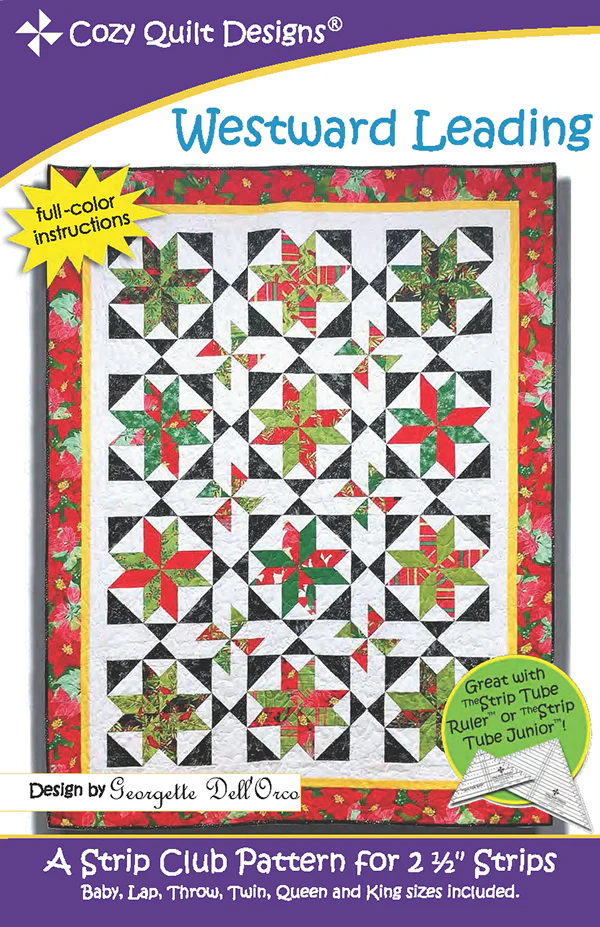 WESTWARD LEADING - Cozy Quilt Designs Pattern