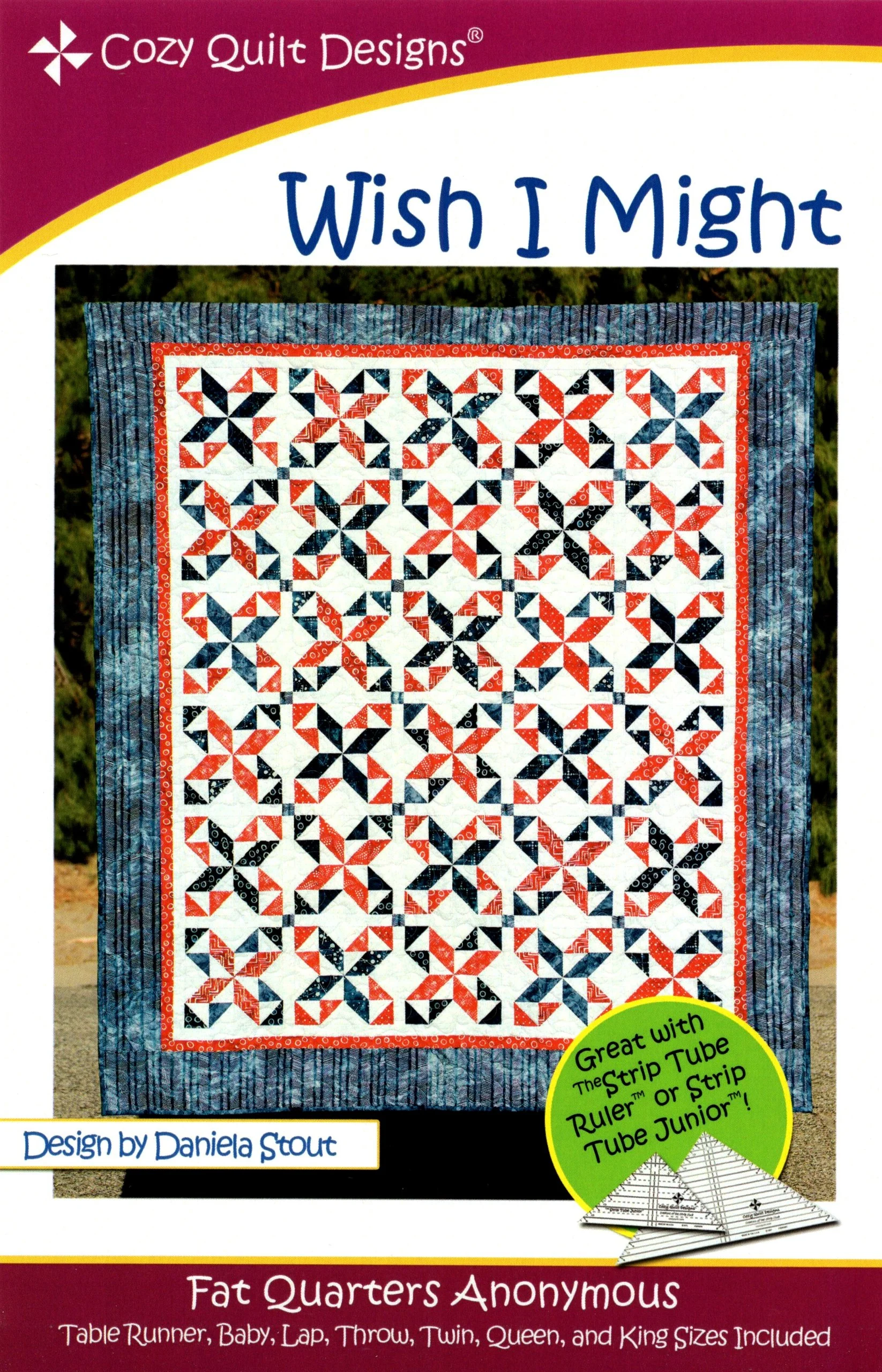 WISH I MIGHT - Cozy Quilt Designs Pattern