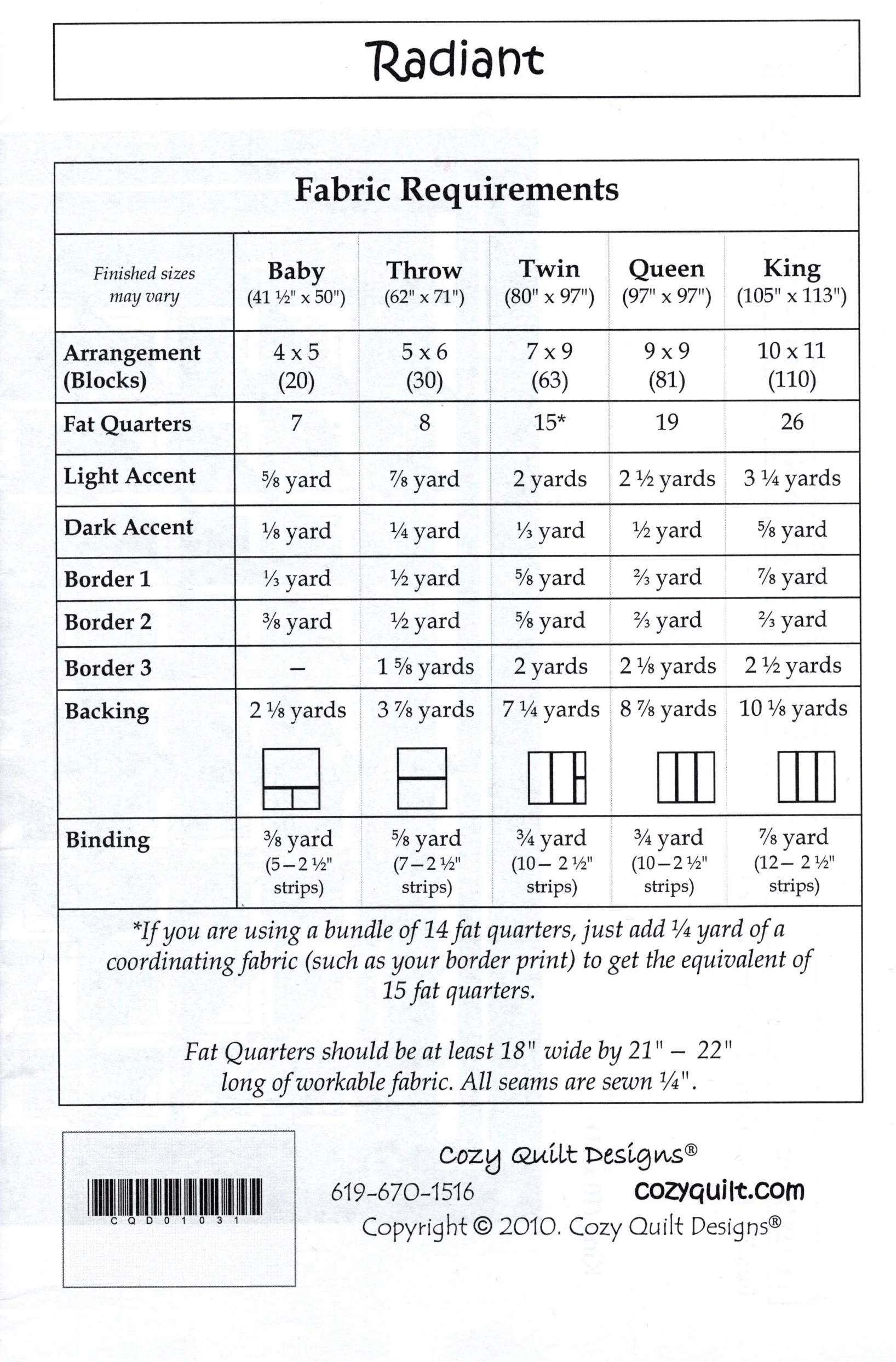 RADIANT - Cozy Quilt Designs - Image 2