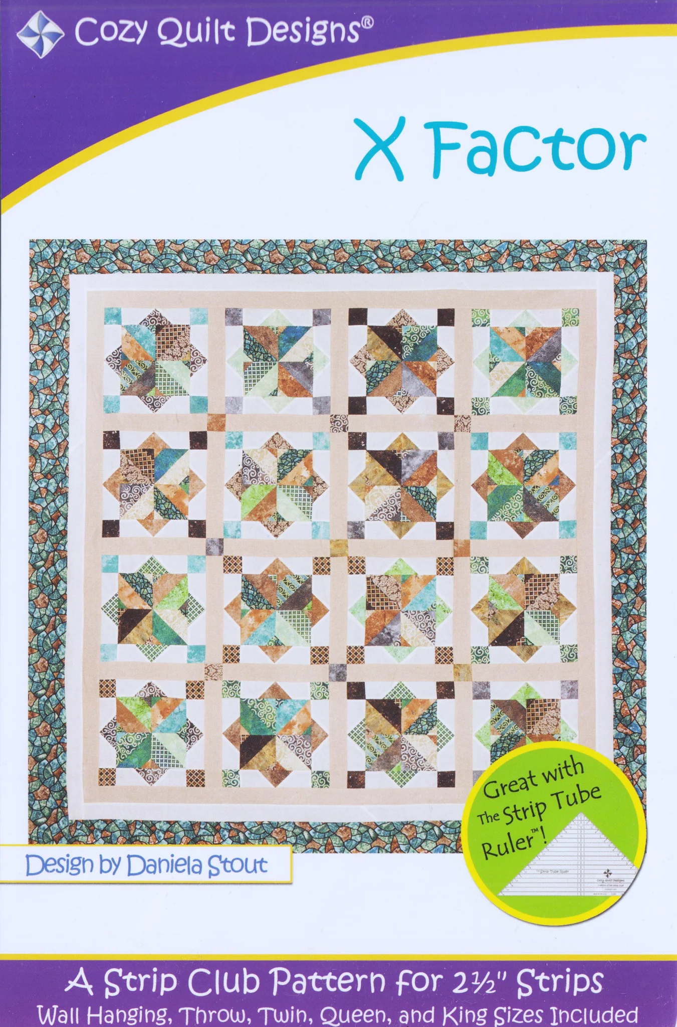 X Factor - Cozy Quilt Designs Pattern