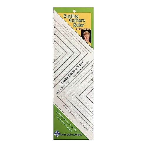 Cutting Corners Ruler - Cozy Quilt Designs