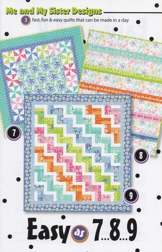 EASY AS 7 8 9 - Me & My Sister Designs Pattern DIGITAL DOWNLOAD - Image 3
