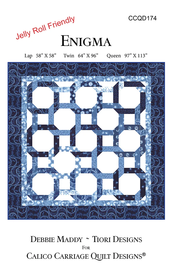 ENIGMA - Calico Carriage Quilt Designs Pattern CCQD174 DIGITAL DOWNLOAD