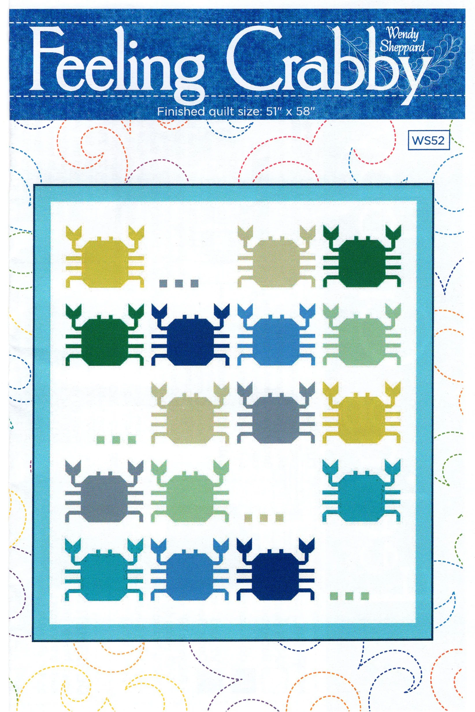 FEELING CRABBY - Wendy Sheppard Pattern WS52