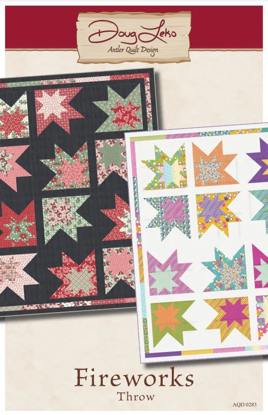 FIREWORKS - Antler Quilt Design Pattern 0283
