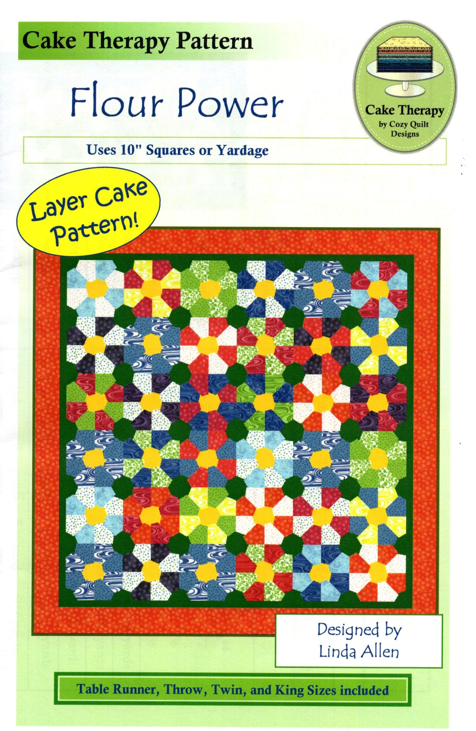 FLOUR POWER - Cozy Quilt Designs DIGITAL DOWNLOAD