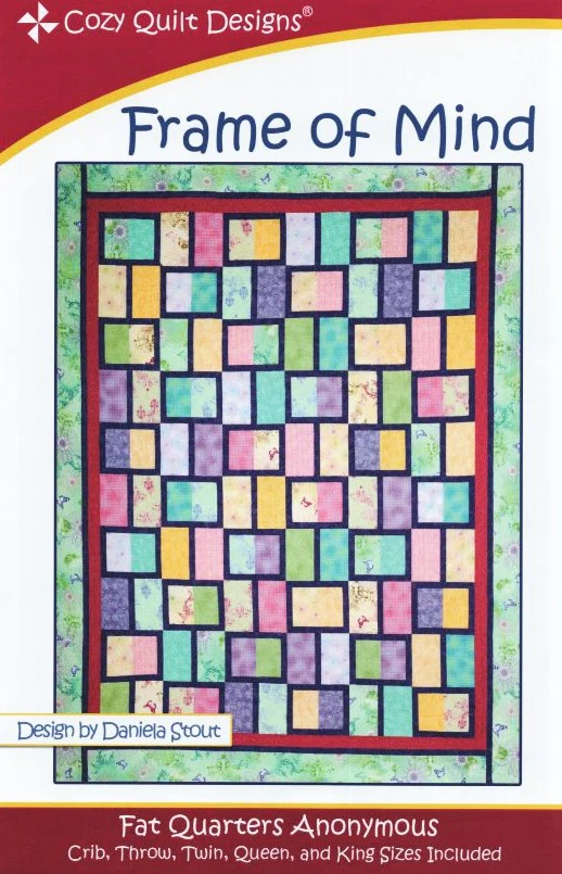 FRAME OF MIND - Cozy Quilt Designs Pattern DIGITAL DOWNLOAD