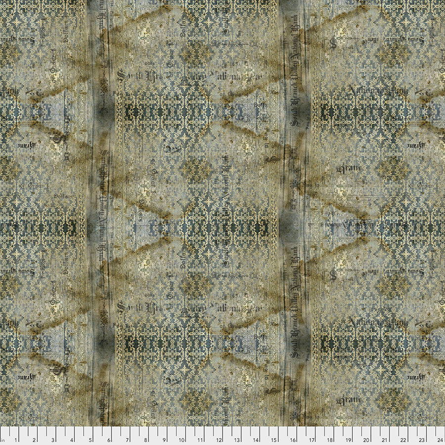Free Spirit Abandoned PWTH133 Neutral Stained Damask By The Yard
