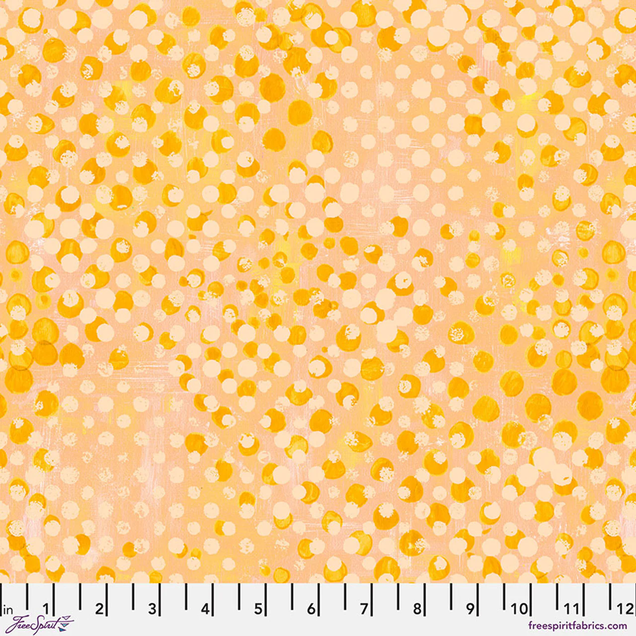 Free Spirit Dragonfly Dance PWSP095 Bumblebee Splatters By The Yard