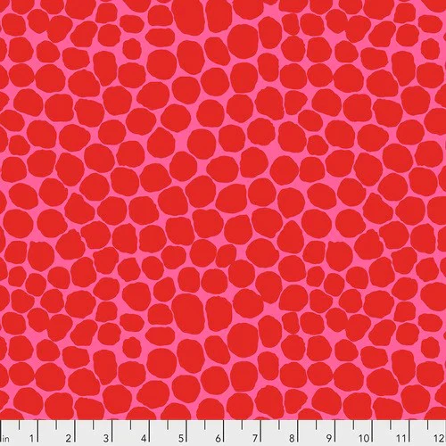 Free Spirit Kaffe Fassett Collective PWBM053 Ruby Jumble By The Yard