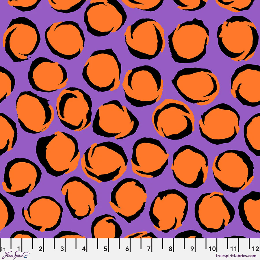 Free Spirit Kaffe Fassett Collective PWBM102 Purple Twist By The Yard