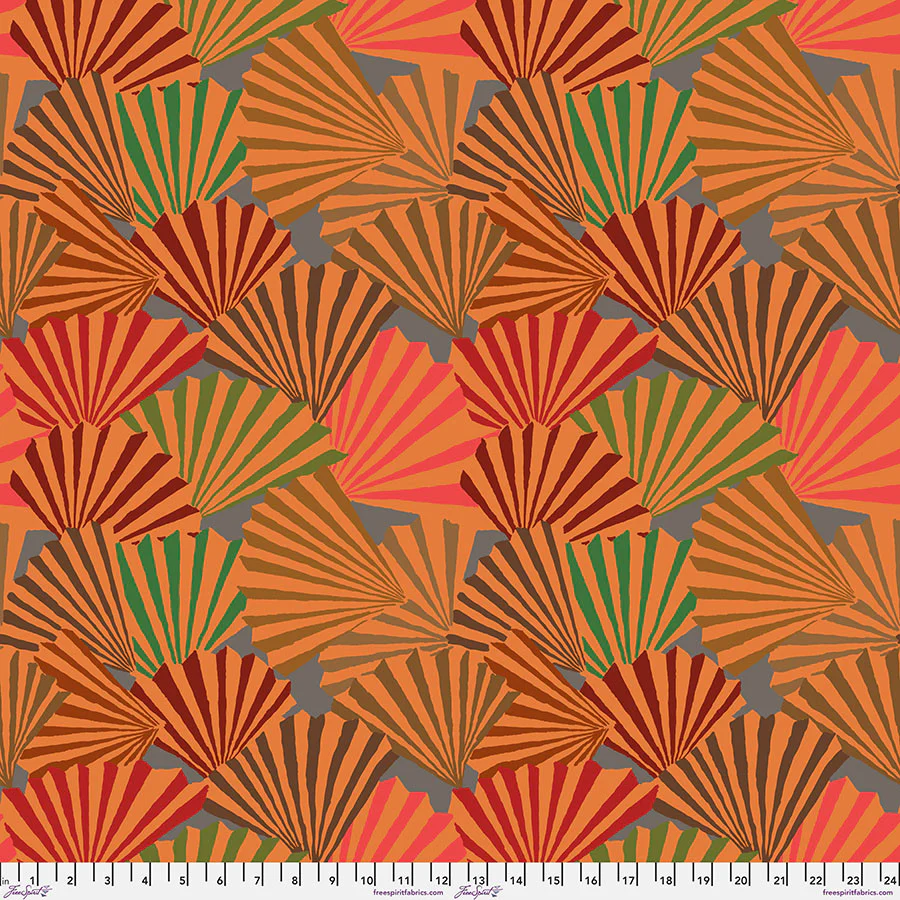 Free Spirit Kaffe Fassett Collective PWGP211 Brown Fanfare By The Yard