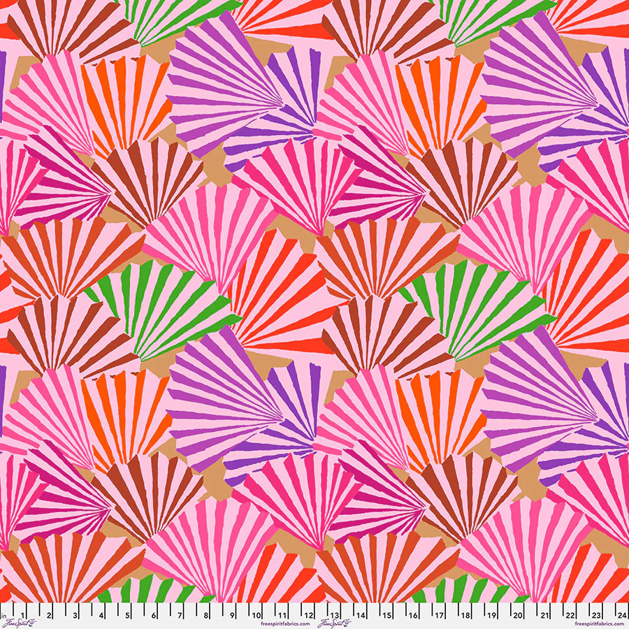 Free Spirit Kaffe Fassett Collective PWGP211 Red Fanfare By The Yard
