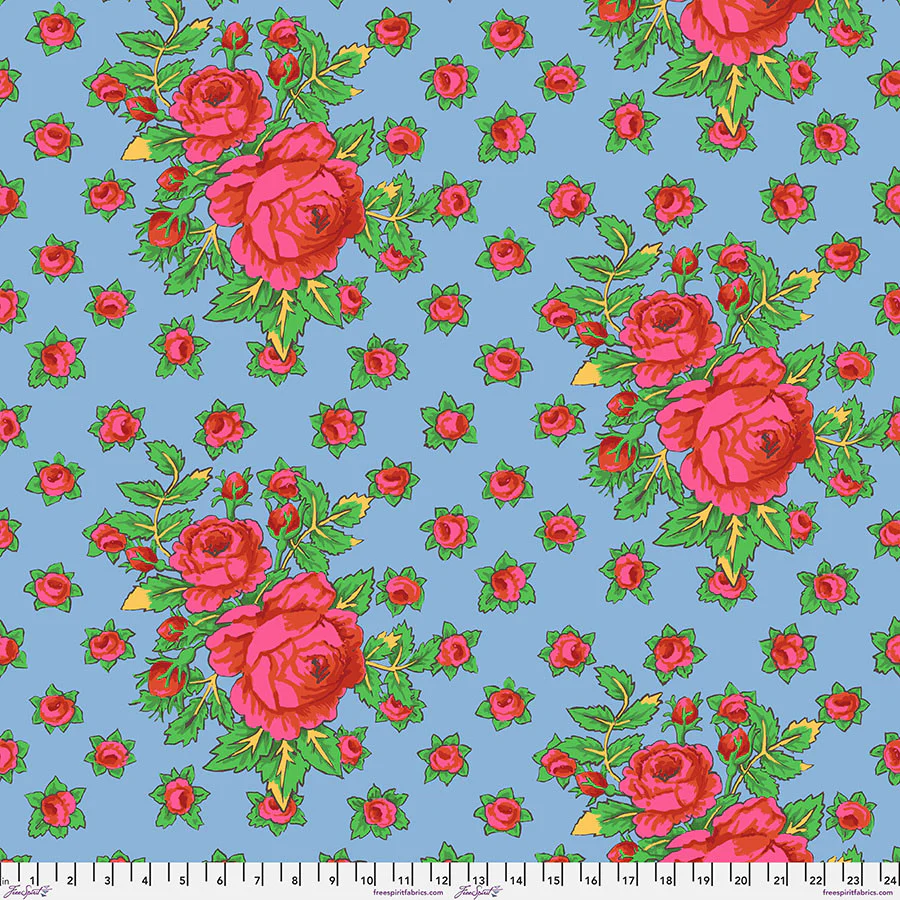 Free Spirit Kaffe Fassett Collective PWGP212 Sky Rosie By The Yard
