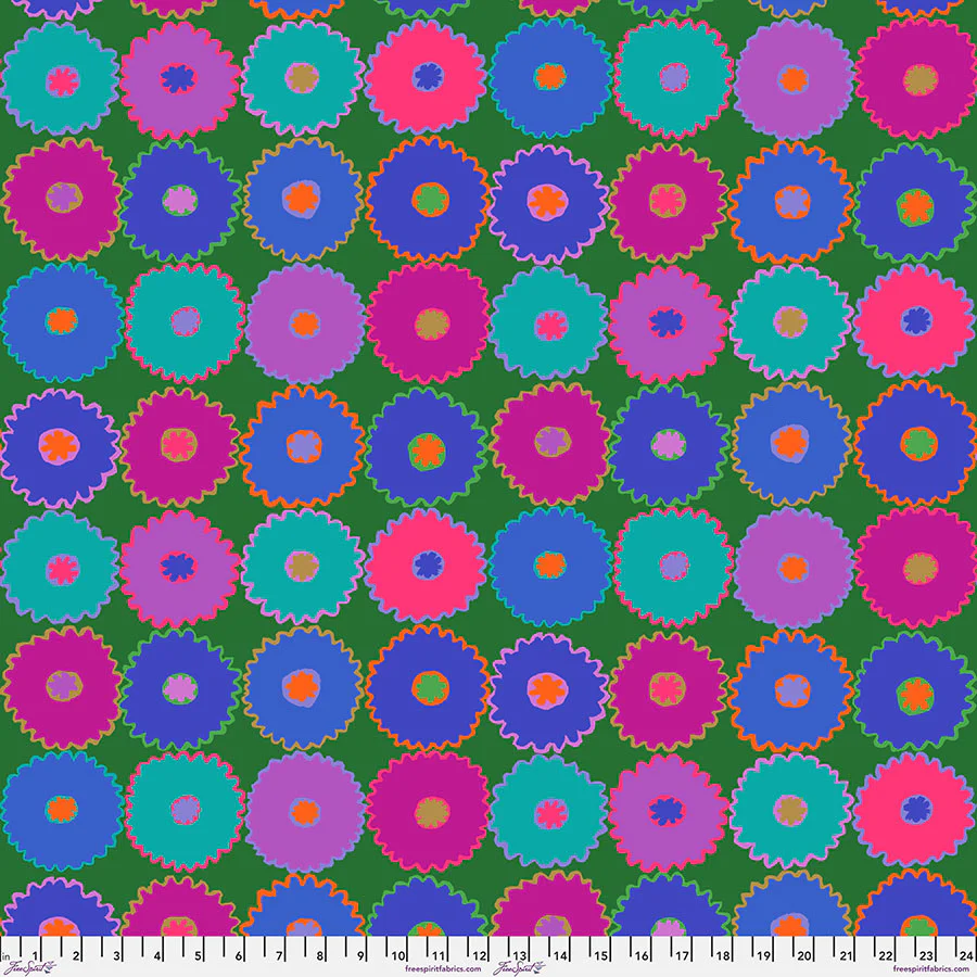 Free Spirit Kaffe Fassett Collective PWGP213 Blue Pinking By The Yard