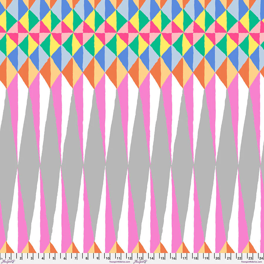Free Spirit Kaffe Fassett Collective PWGP215 Pastel Spike By The Yard