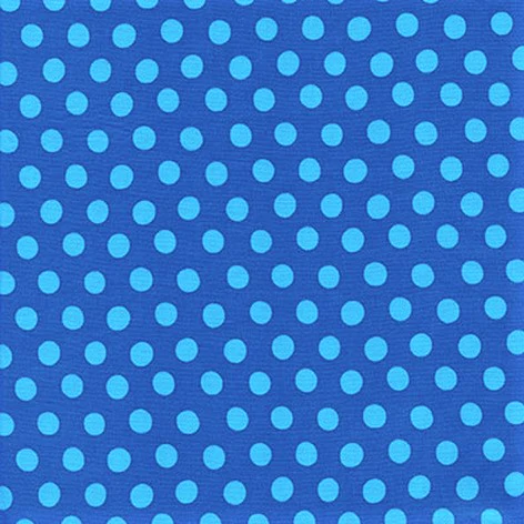 Free Spirit Kaffe Fassett GP70 Sapphire Spot By The Yard