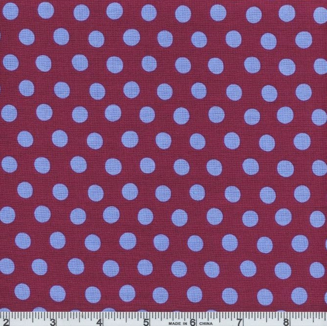 Free Spirit Kaffe Fassett PWGP070 PlumX Spot By The Yard