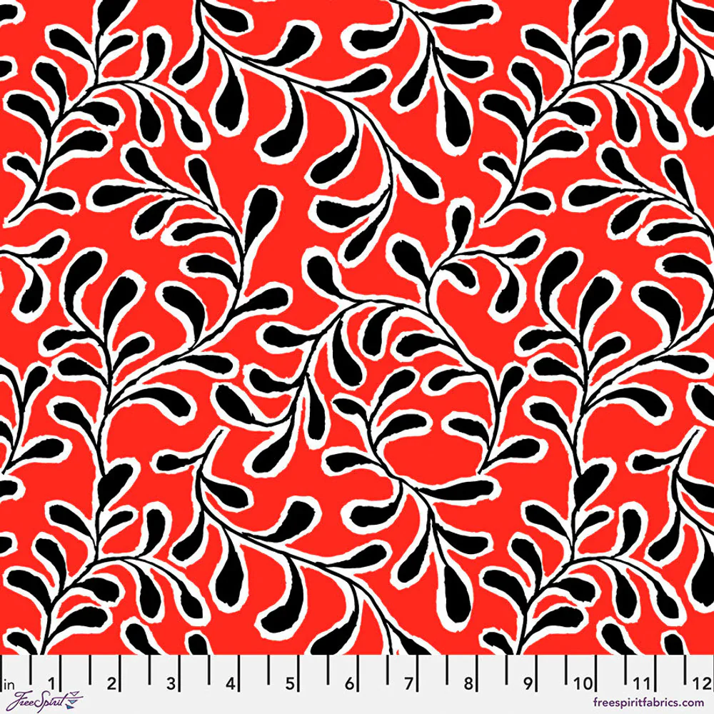 Free Spirit Kaffe Fassett PWGP196 Red Twig By The Yard
