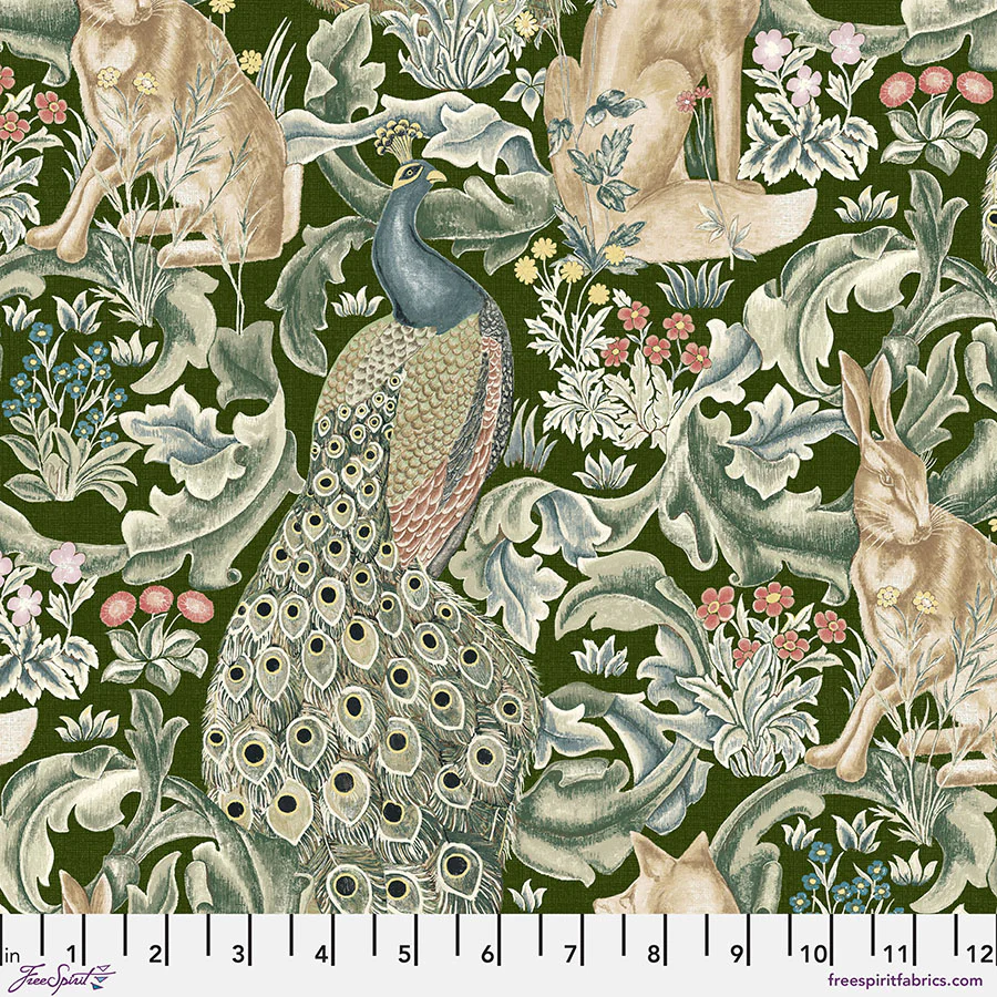 Free Spirit Oxford Holiday PWWM031 Wooded Forest By The Yard