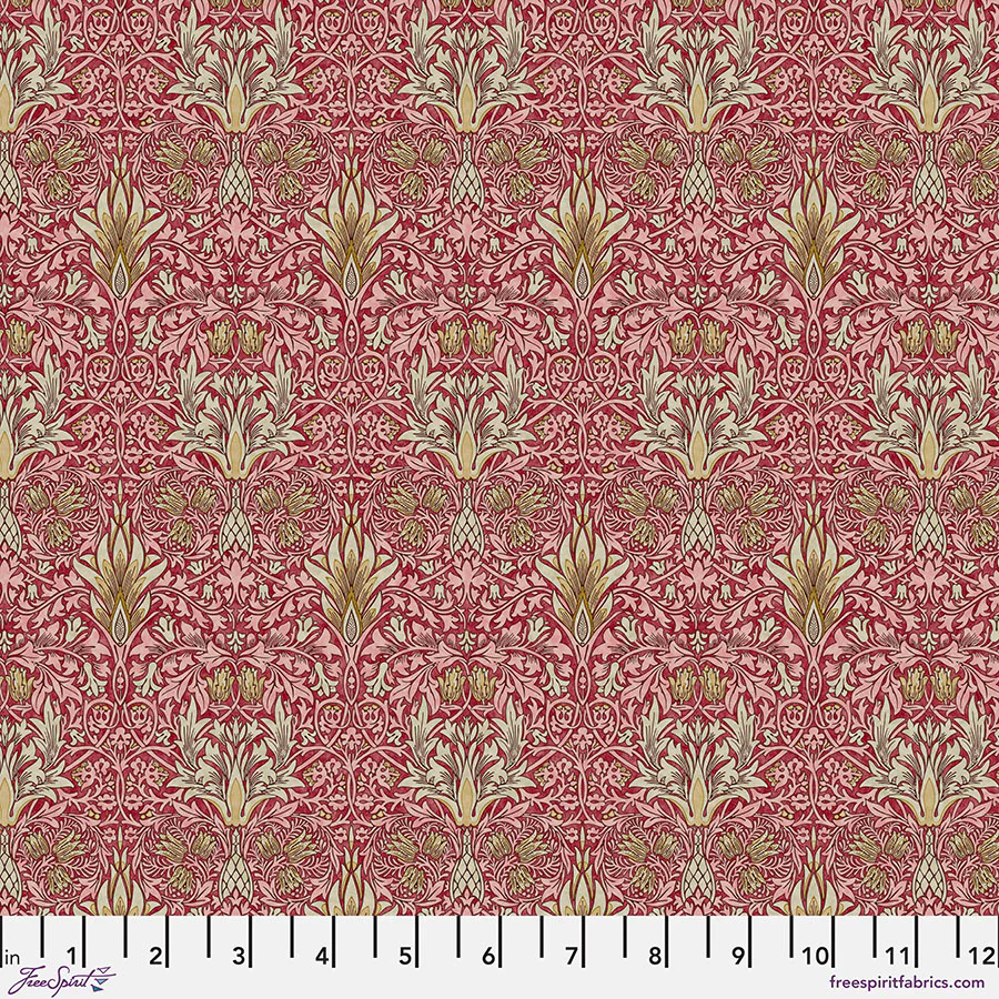 Free Spirit Oxford Holiday PWWM133 Thorned Rose Small Snakeshead By The Yard